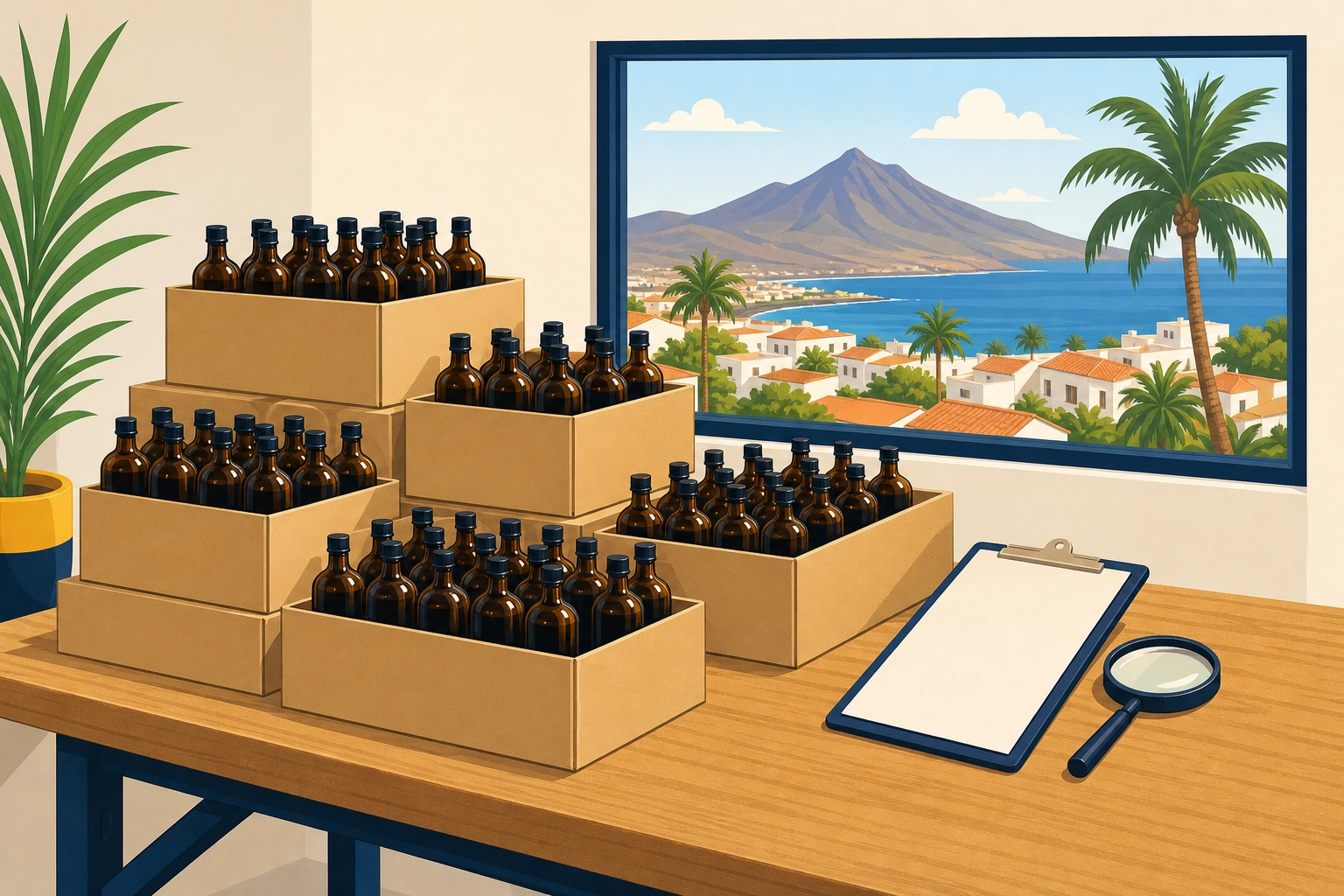 Retiran 3.492 botellas ilegales de alcohol en Gran Canaria