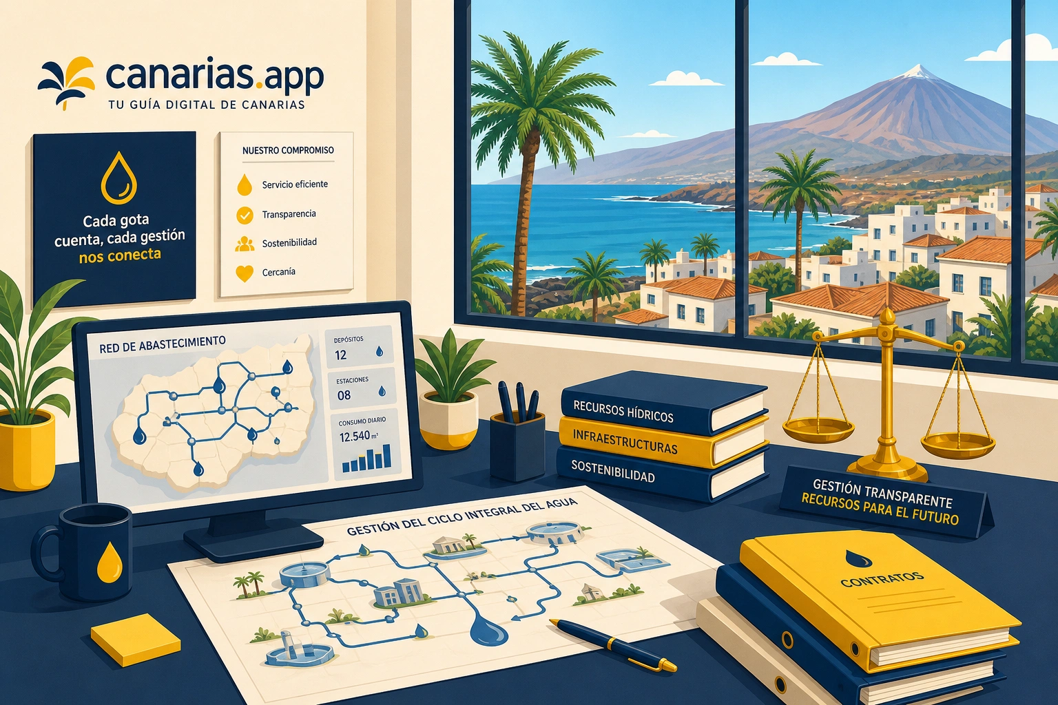 Consultivo avala rescindir a Canal Gestión en Lanzarote