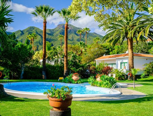 Bungalows La Palma Jardín