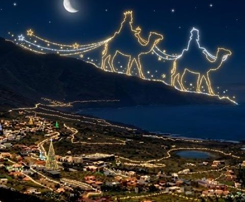 Cabalgata de SSMM los Reyes Magos en Frontera