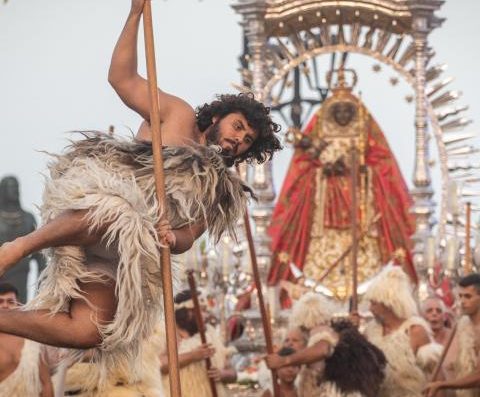 Ceremonia Guanche y procesión nocturna