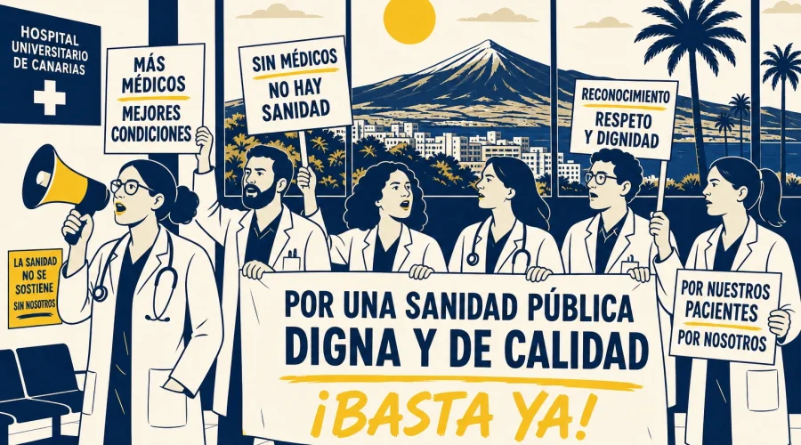 Choque sanitario en Canarias: los médicos ignoran al SCS y llaman a Clavijo