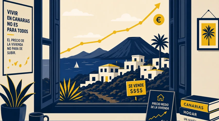 El Banco de España certifica la escalada: la vivienda canaria crece al doble de ritmo que la media estatal