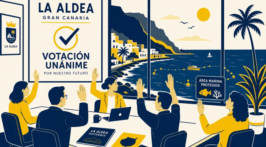 El Cabildo de Gran Canaria frena el plan de jaulas marinas en La Aldea por sus riesgos ambientales