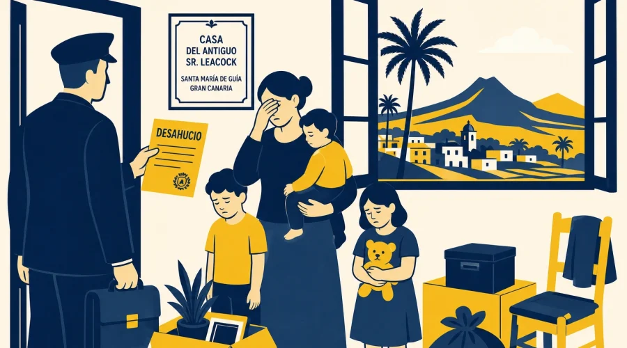 El desahucio en la casa de Mr. Leacock revela la inacción oficial frente a la crisis de vivienda