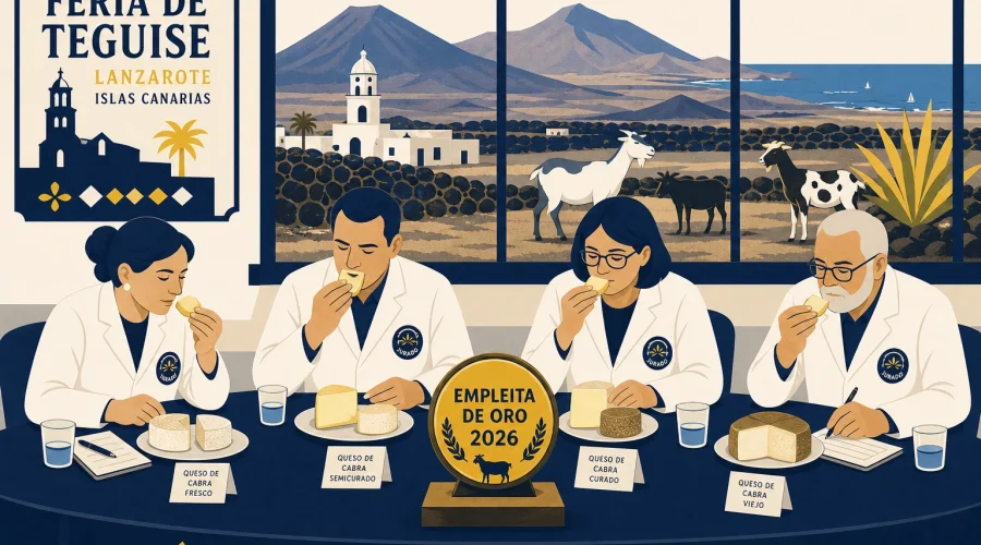 Empleita de Oro 2026: El Faro se corona como el gran maestro quesero de Lanzarote