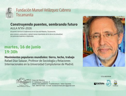 Fundación Manuel Velázquez Cabrera – Movimientos populares mundiales: tierra, techo, trabajo