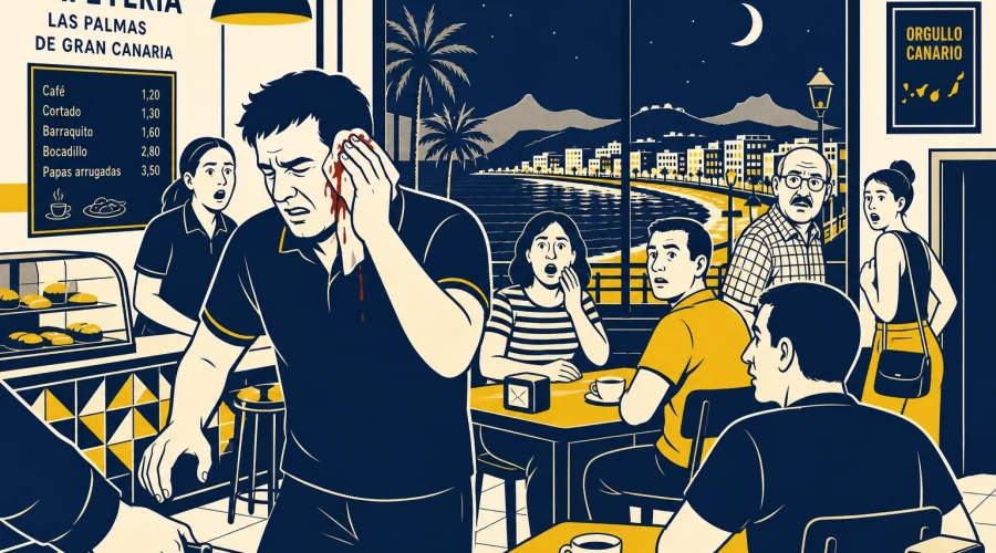 Furia nocturna: apuñalan a un hombre en un café y una paliza grupal deja otro grave