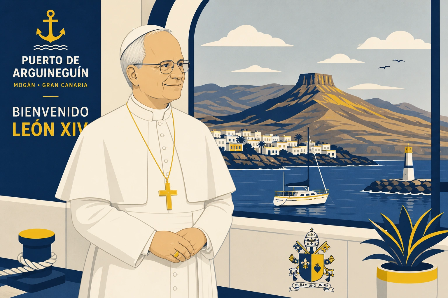 León XIV desafía el orden migratorio europeo desde el puerto de la esperanza