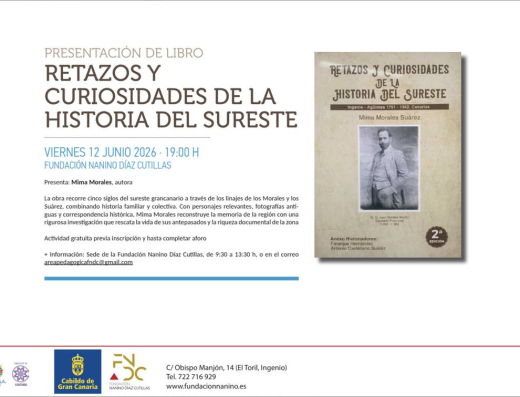 Mima Morales “Retazos y curiosidades de la historia del sureste”