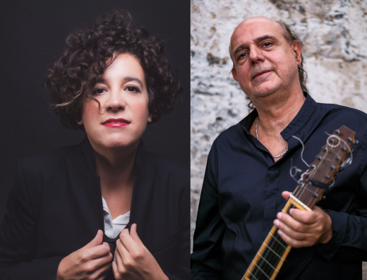 Música antigua en el patio `Élia Casanova y Juan Carlos de Mulder´