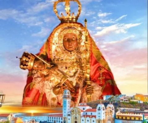 Ofrenda Atlético  Floral Virgen de Candelaria