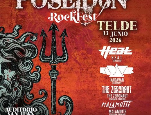 Poseidón Rockfest — Cartel Oficial