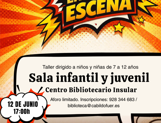 Taller de Animación a la Lectura: “el Cómic Entra en Escena”