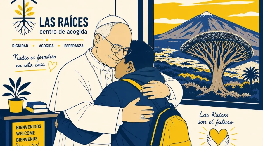 Tenerife despide al Papa con un encuentro por la dignidad migratoria