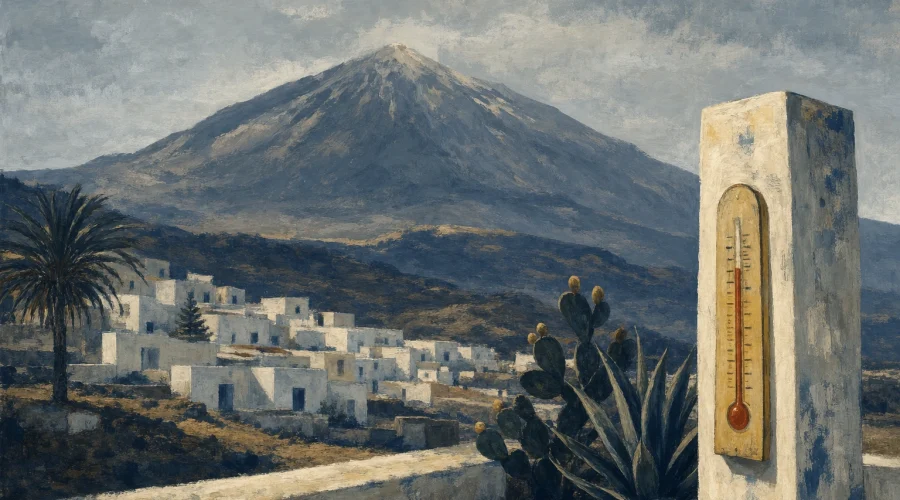 Canarias alcanza 34°C el jueves con noches por encima de 28°C