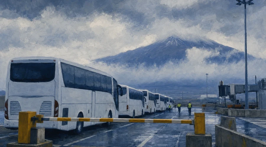 Canarias logra que Aena aplace a 2027 la polémica tasa a los autobuses en los aeródromos