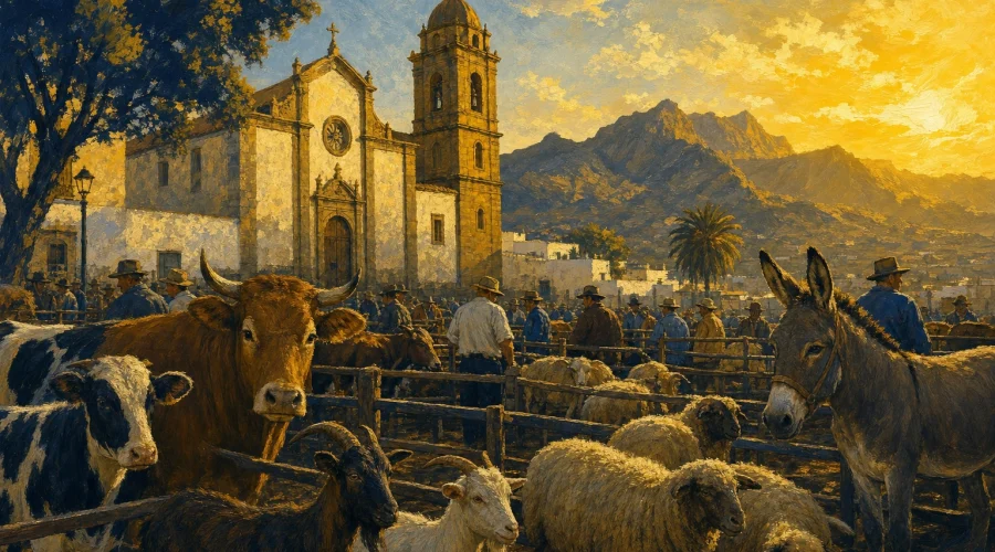 Doscientos animales y veinte galardones en la Feria de Ganado de Gáldar