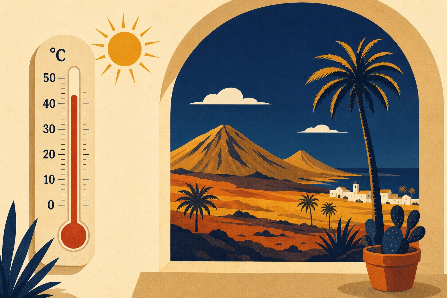 El Gobierno canario activa la prealerta en las ocho islas por una ola de calor africana con máximas de 40 °C