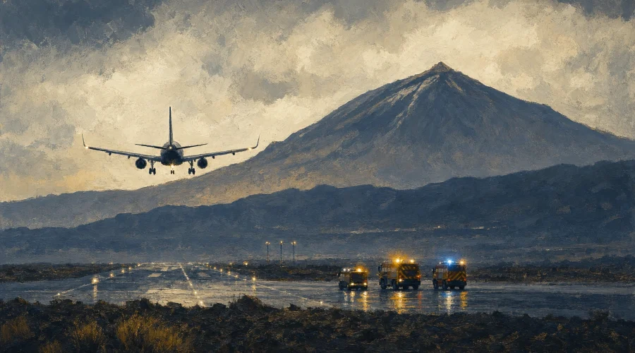 Emergencia médica en vuelo desde Sevilla obliga a aterrizaje prioritario en Tenerife Sur