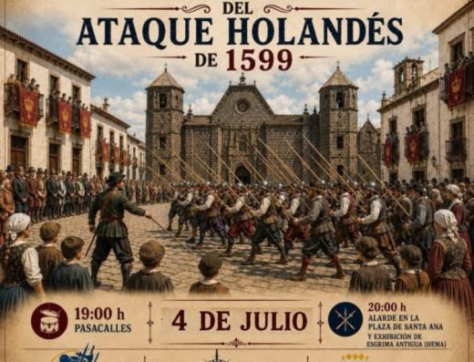 Recreación de las Milicias Canarias de junio de 1599 en Las Palmas de Gran Canaria