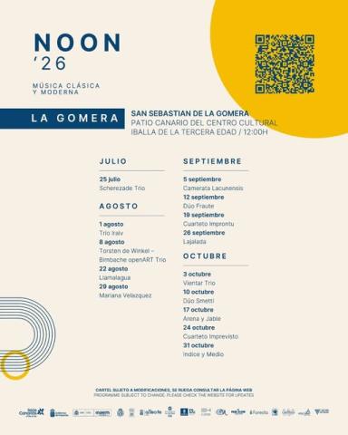 Festival NOON — San Sebastián de La Gomera
