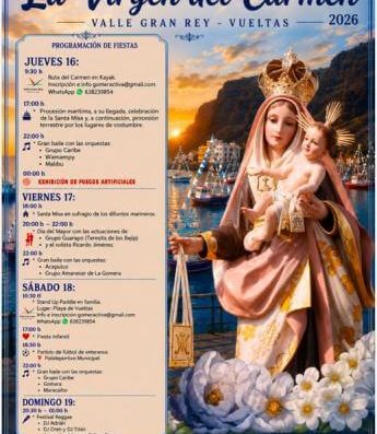 Fiestas en honor a la Virgen del Carmen