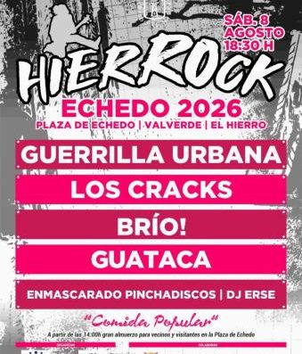 Hierrock 2026 — Imagen Oficial