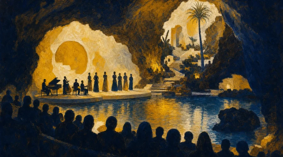 Lleno total en Jameos del Agua con el musical que revive al ‘Salinero’ y la memoria lanzaroteña