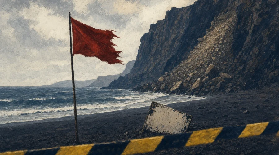 Loro Parque exige a las administraciones acelerar la reapertura de las playas cerradas en Tenerife por desprendimientos y contaminación