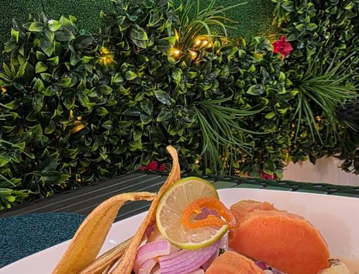 Restaurante Los Olivos Tijarafe Ceviche Neon