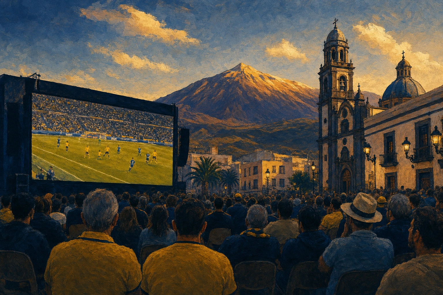 Todas las islas contarán con pantallas gigantes para la final España-Argentina