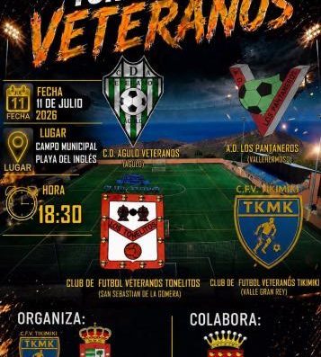 Torneo De Veteranos En Valle Gran Rey — Imagen Oficial