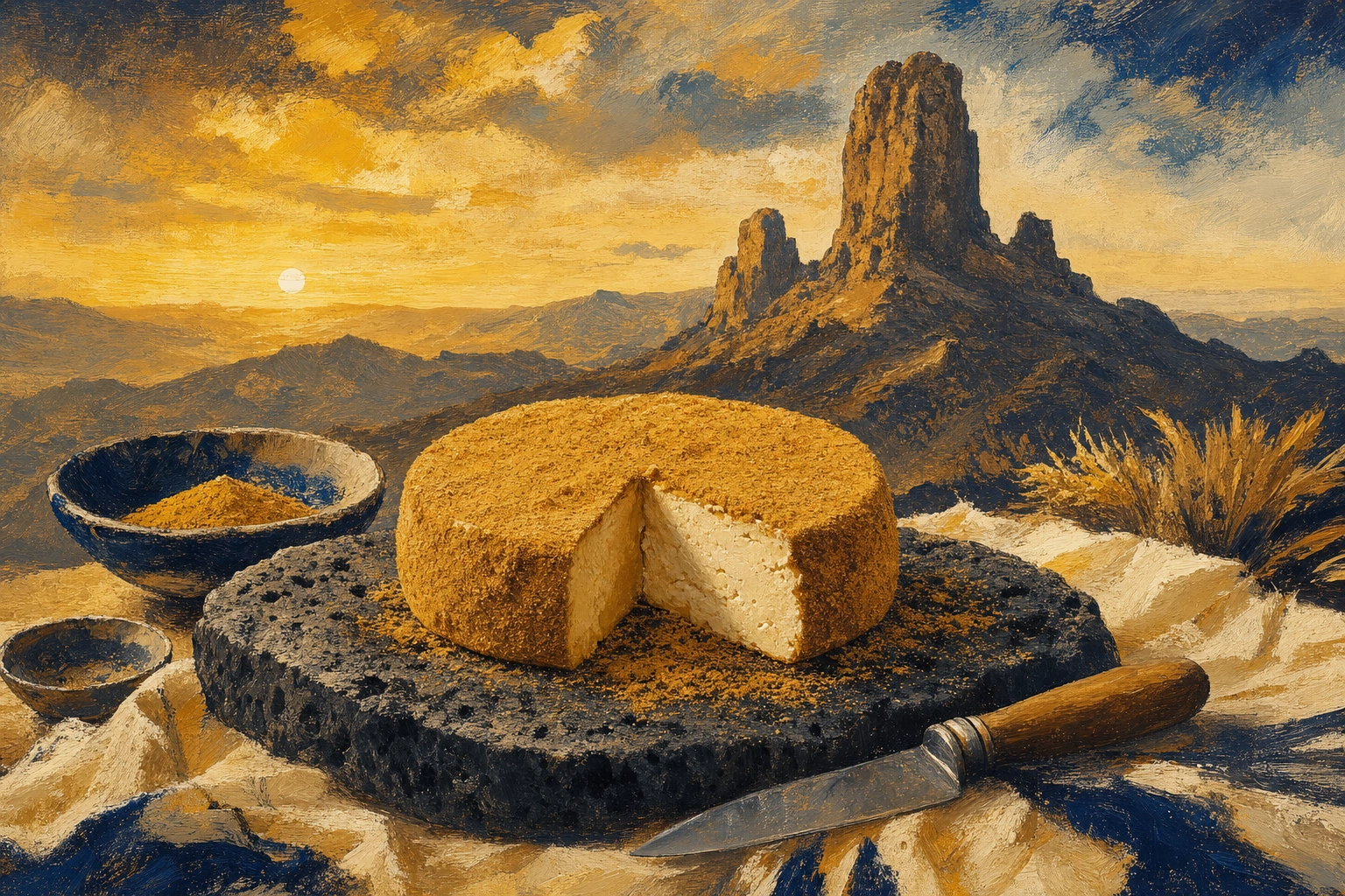 Un semicurado de cabra majorera untado con gofio, elaborado en Gran Canaria, se alza como el Mejor Queso de Canarias 2026