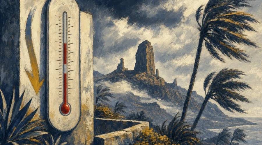 El mercurio cede en Canarias: las máximas bajan a 34 grados tras cinco días de horno