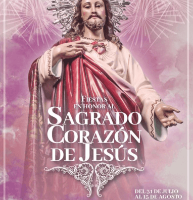 Fiestas Del Sagrado Corazón De Jesús — Imagen Oficial