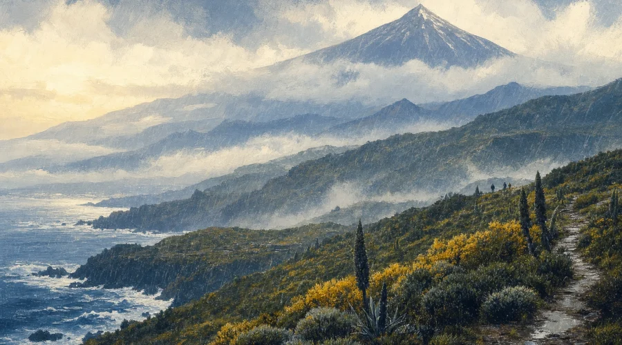 La Aemet sitúa en el noreste de Tenerife las lluvias débiles del domingo y mantiene máximas de 31 grados