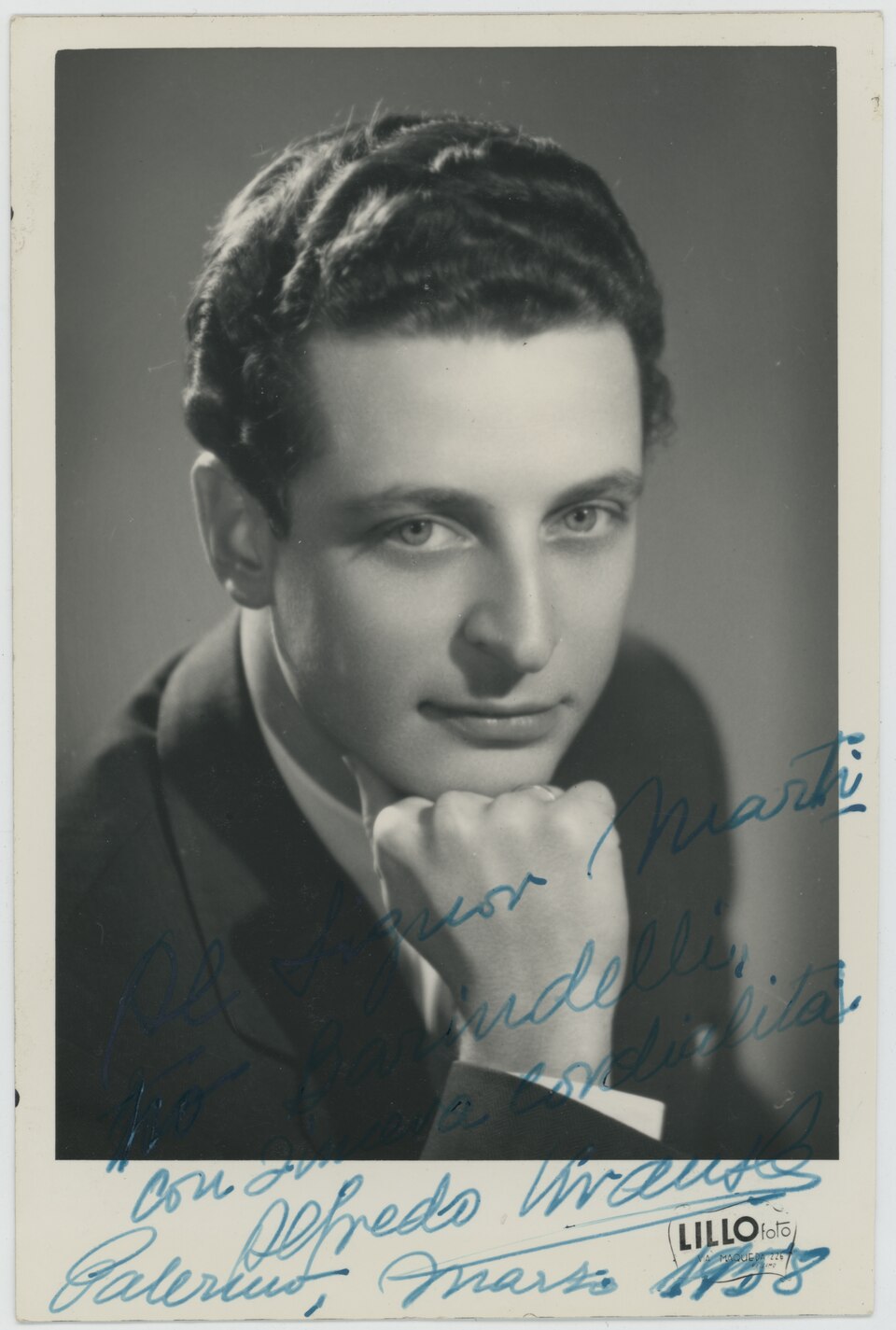 Retrato de Alfredo Kraus