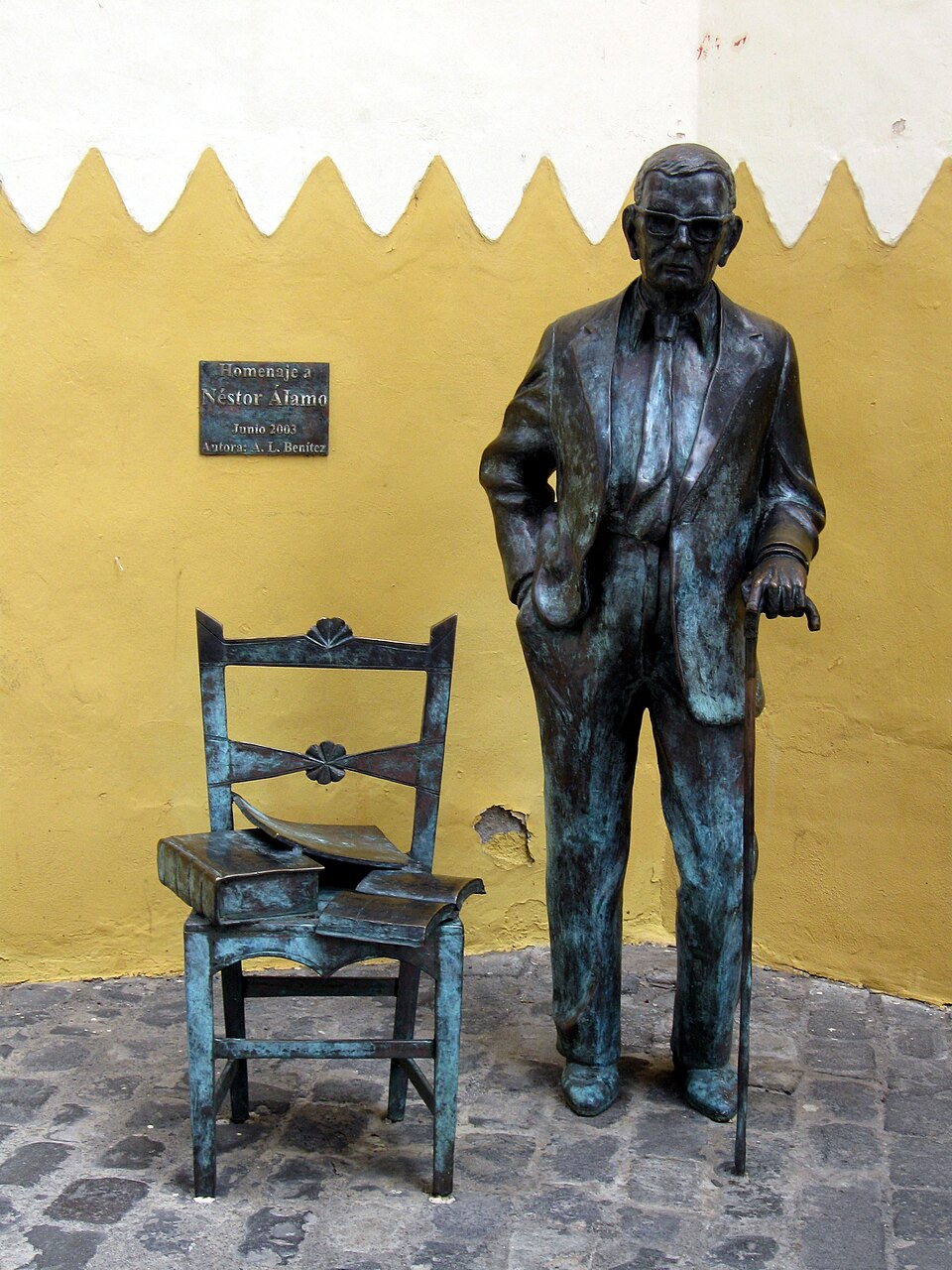 Retrato de Néstor Álamo