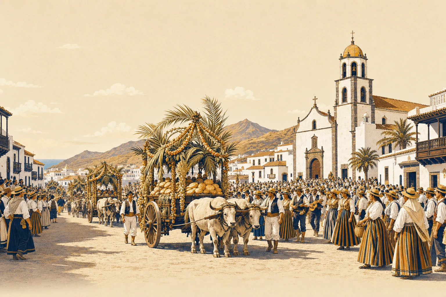 Ilustración de Romería Regional de San Benito Abad en San Cristóbal de La Laguna