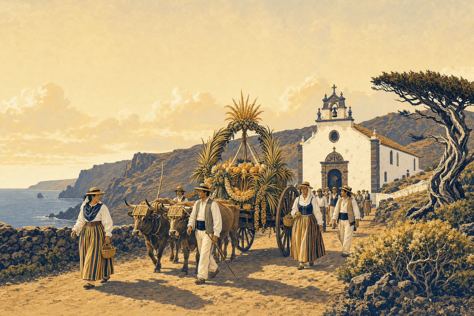 Ilustración de Fiestas de Nuestra Señora de la Paz en El Pinar