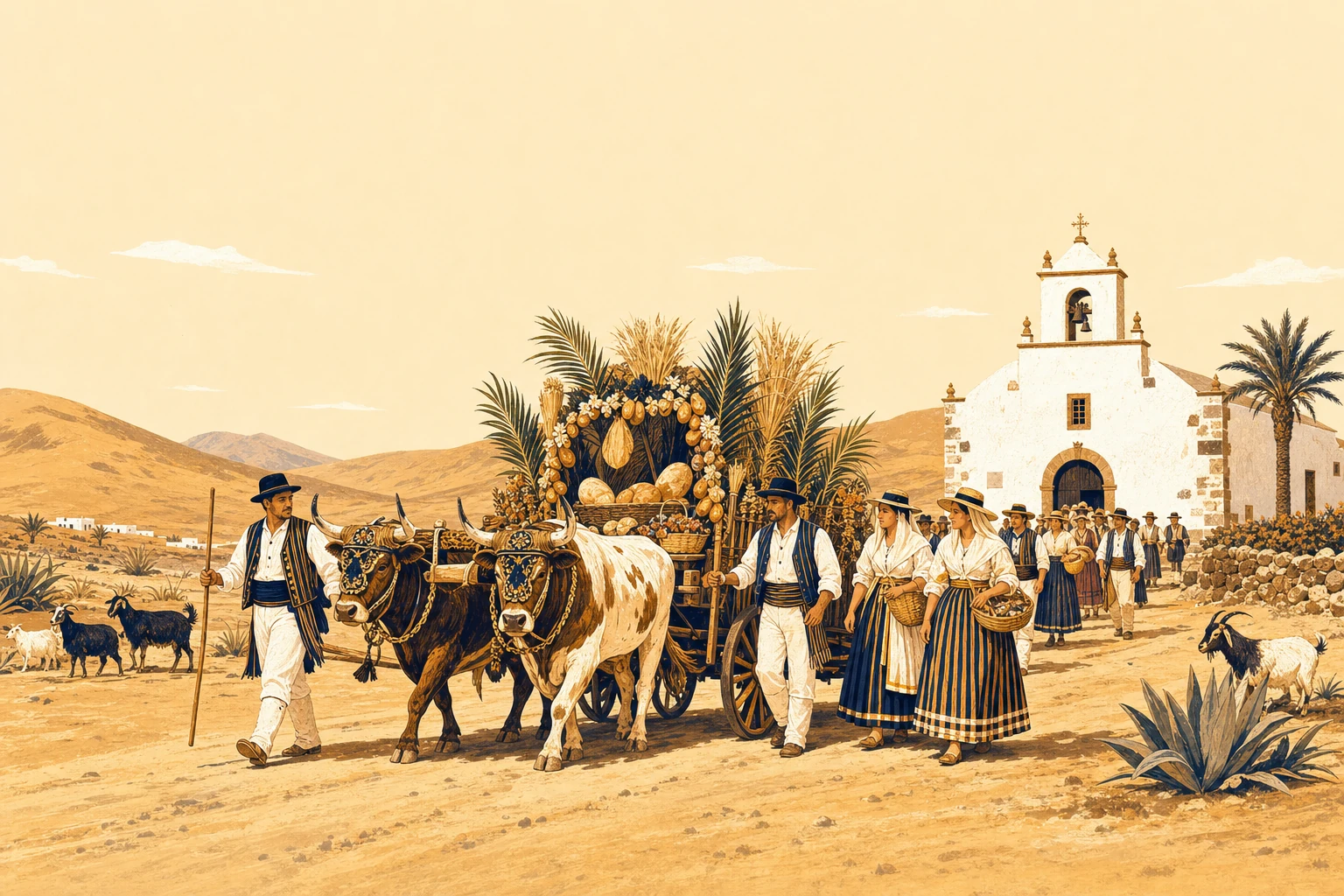 Ilustración de Romería de Cofete en Pájara