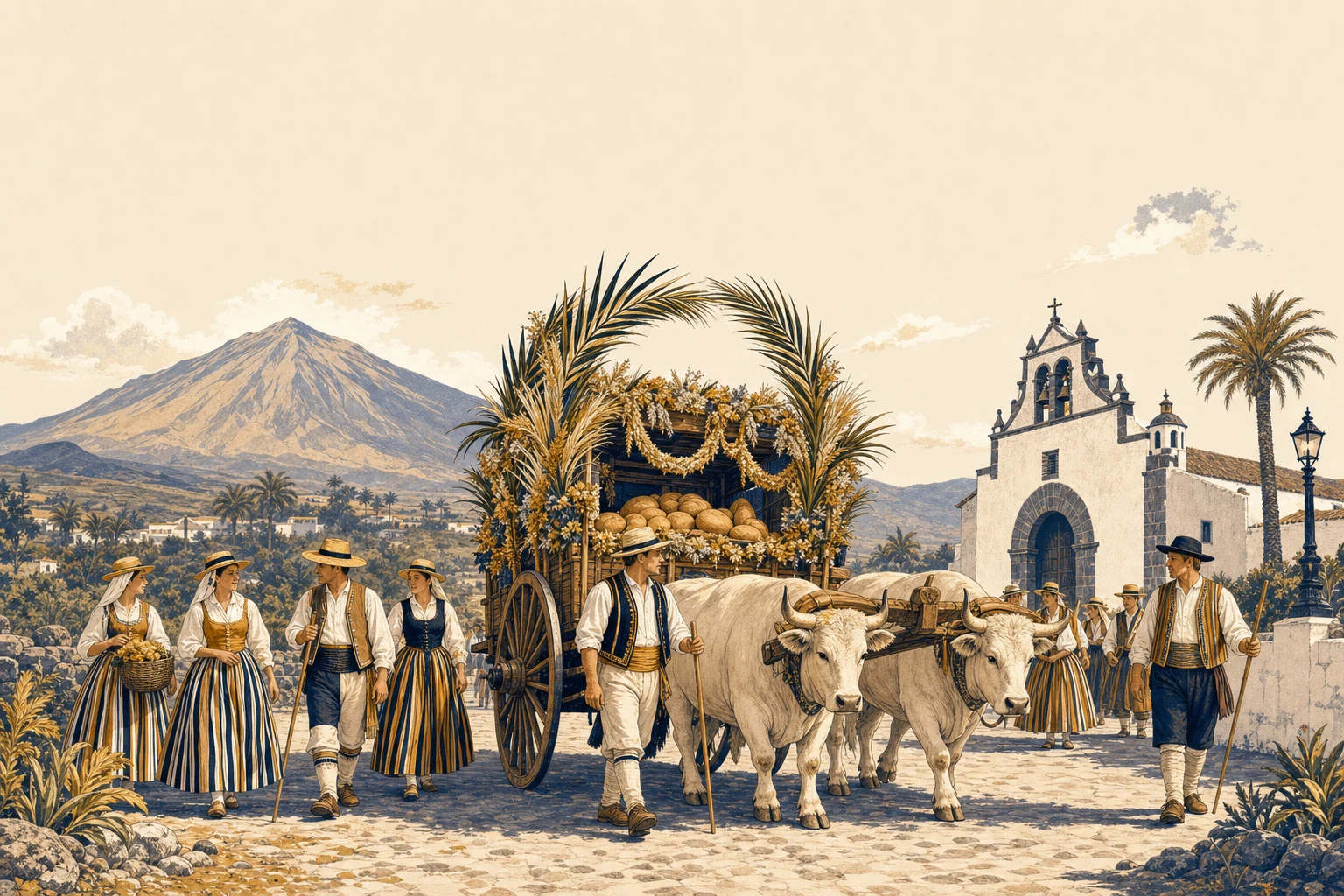 Ilustración de Romería de La Corujera en Santa Úrsula
