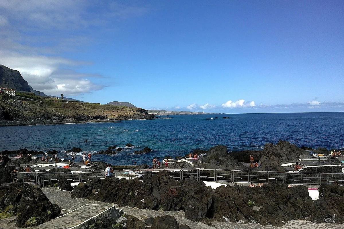 Piscinas naturales de El Caletón, en Garachico