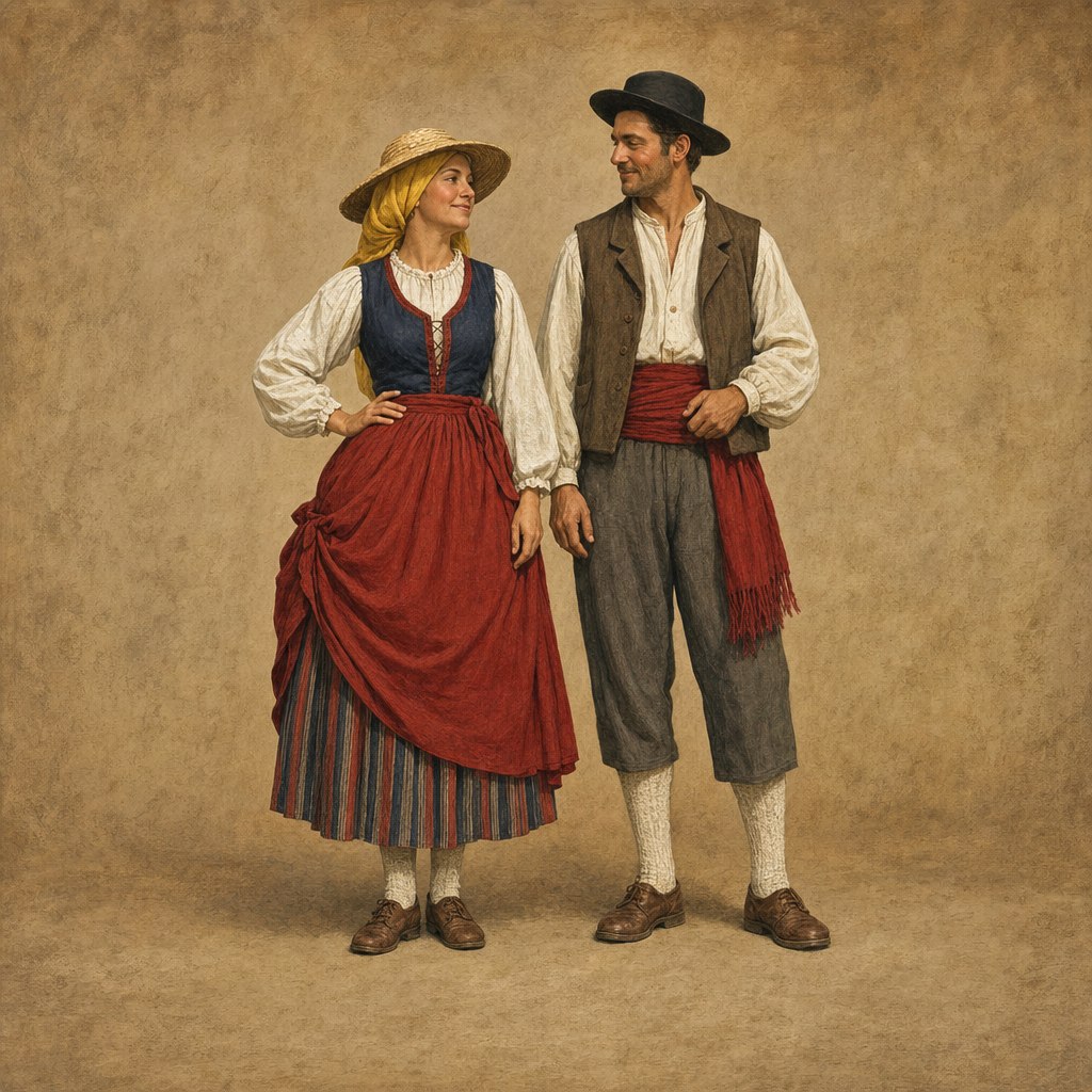 Traje típico de La Gomera