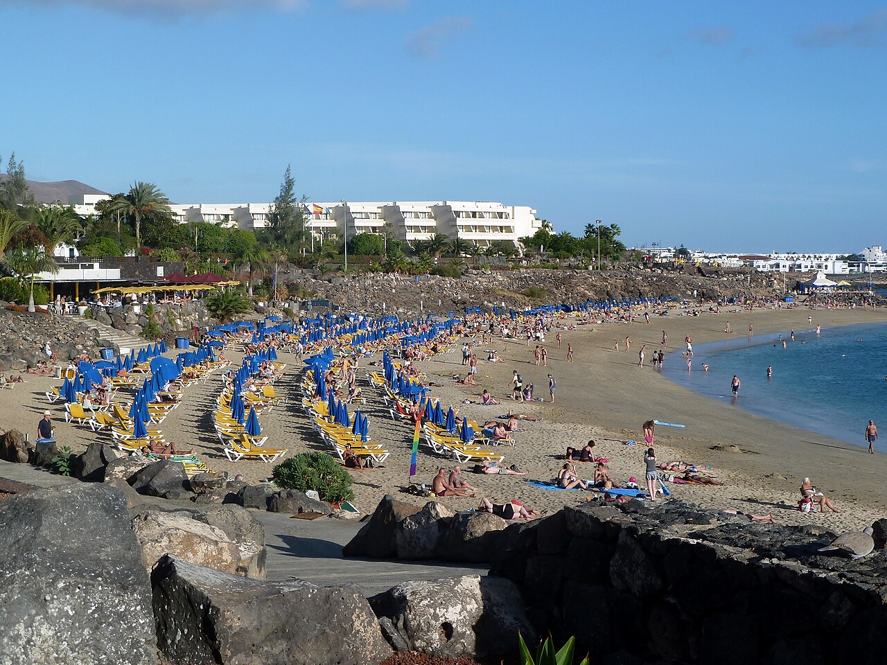 Playa Dorada como alternativa sin parque, Lanzarote