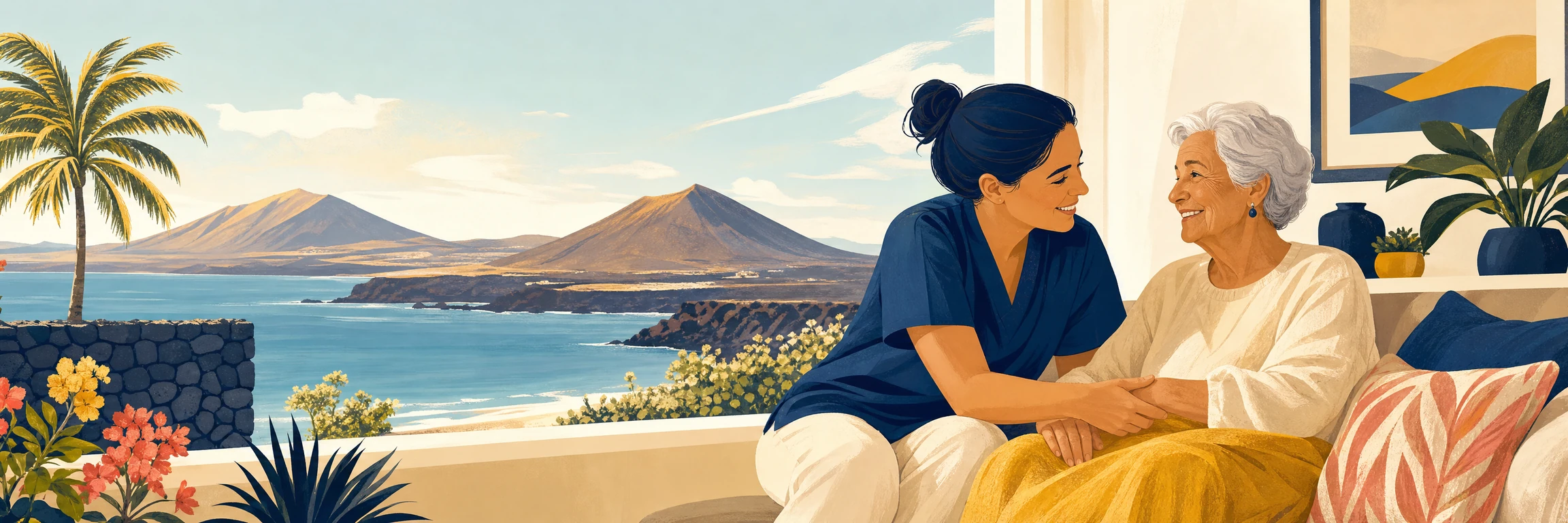 Ayudas de dependencia en Canarias: reconocimiento, prestaciones y cuantías