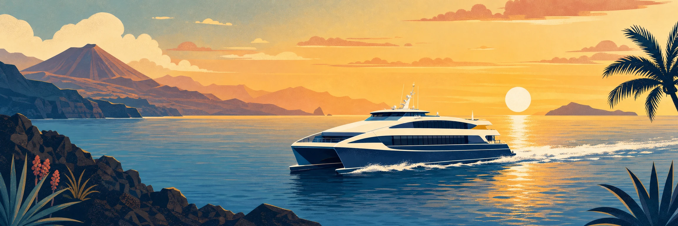 Ferry entre islas Canarias