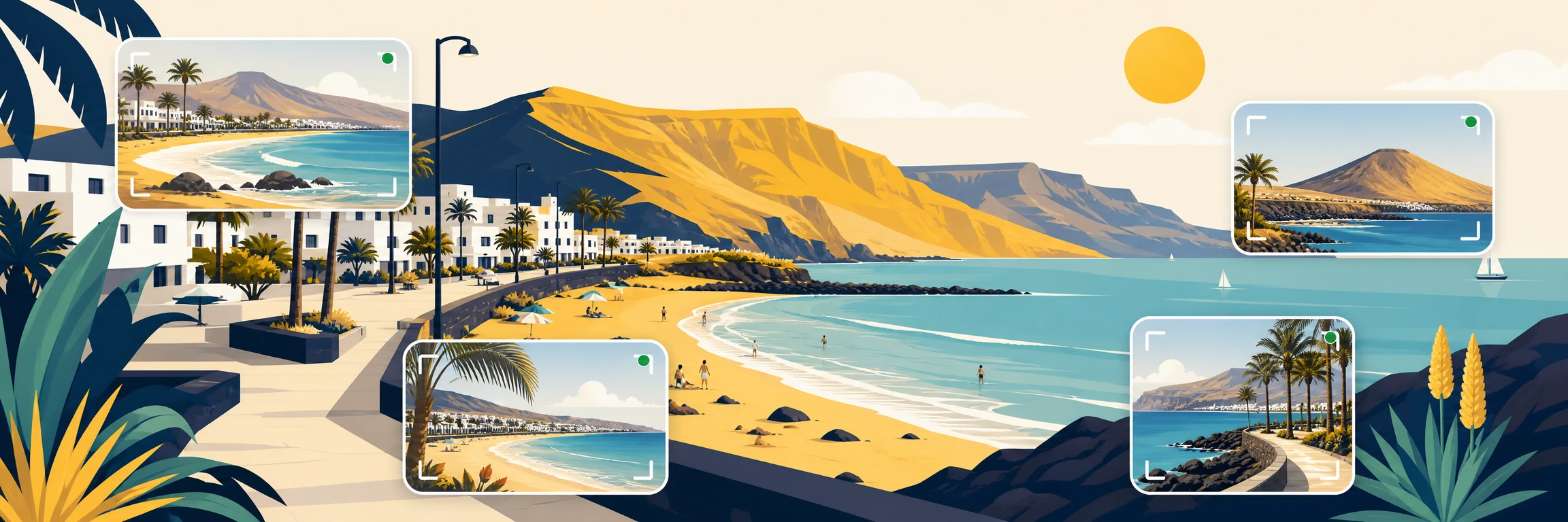 Webcams en directo de Canarias: costa, playas y miradores