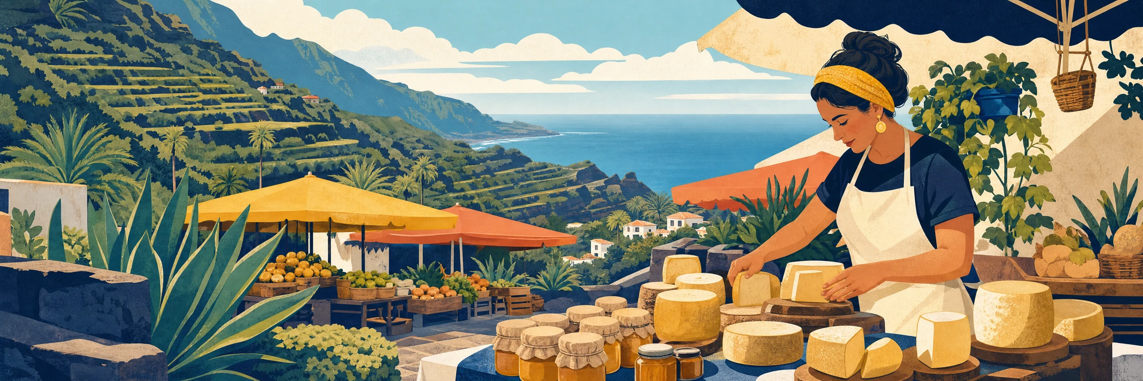 Mercadillos en La Gomera